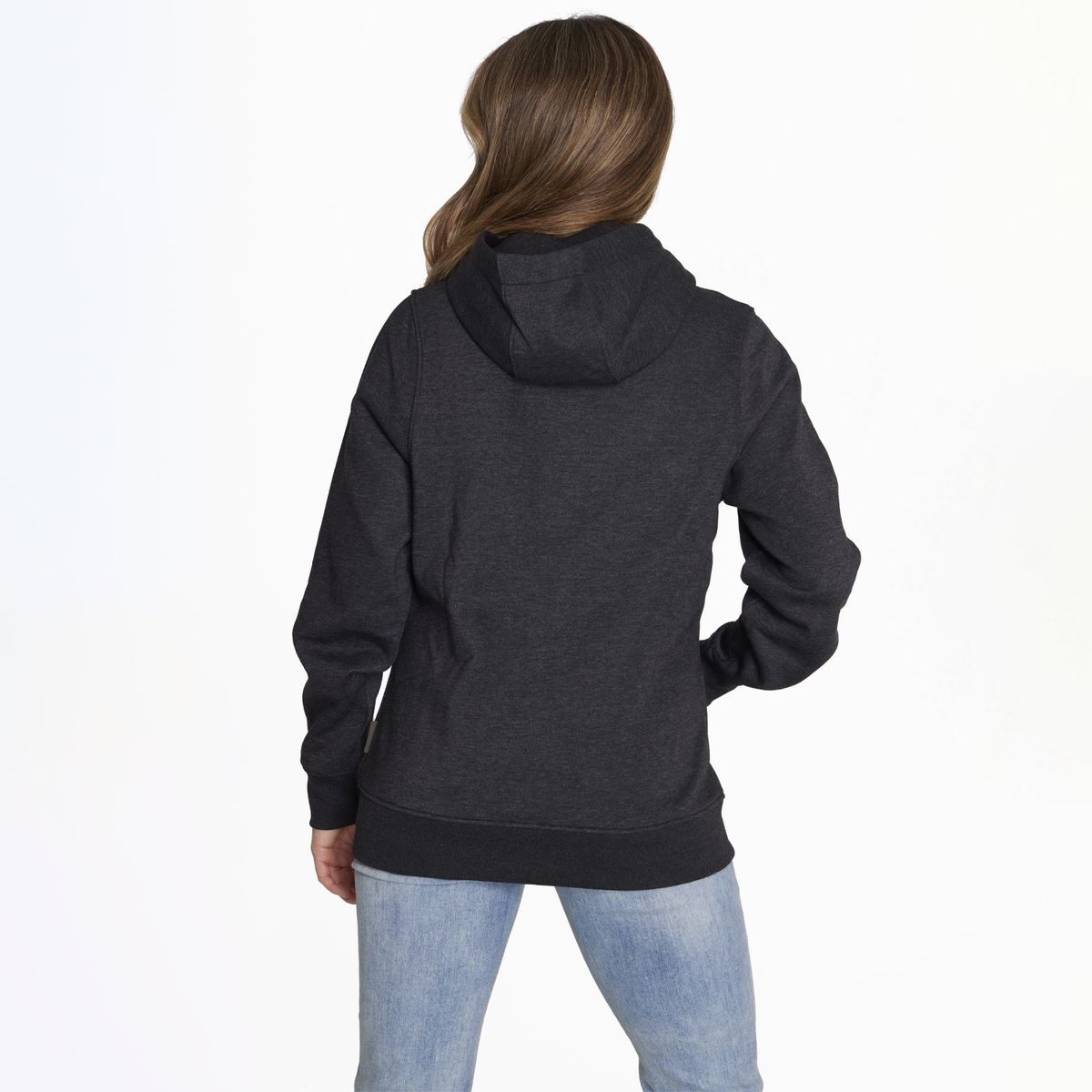 MERRELL - Polerón Zipper Sweater Gris Oscuro Mujer MERRELL