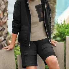 MAYORAL - Bermuda Casual de Niño Negro