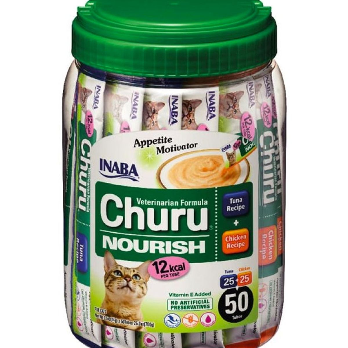 INABA - Churu gato Nourish Estimulante del Apetito 50 Tubos