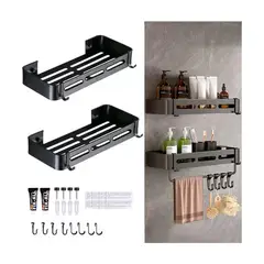 GENERICO - Organizador De Ducha Repisa Baño Y Cocina Adhesivo