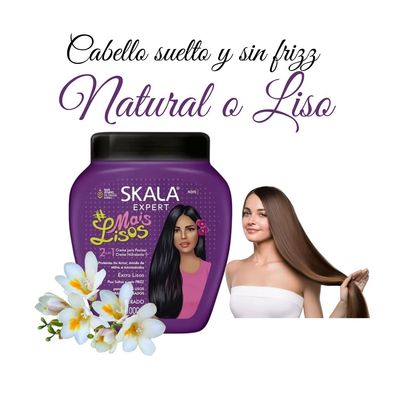 Imagen 2 del producto Mascara Mais Lisos 1000ml Cabello liso Vitamina E Repara