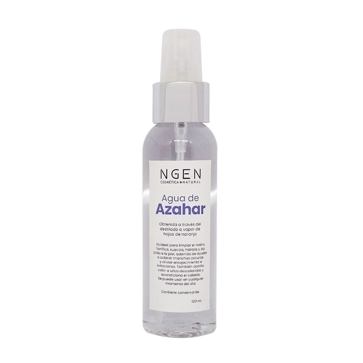 COSMETICA NATURAL NGEN - Agua de Azahar 100 ml.