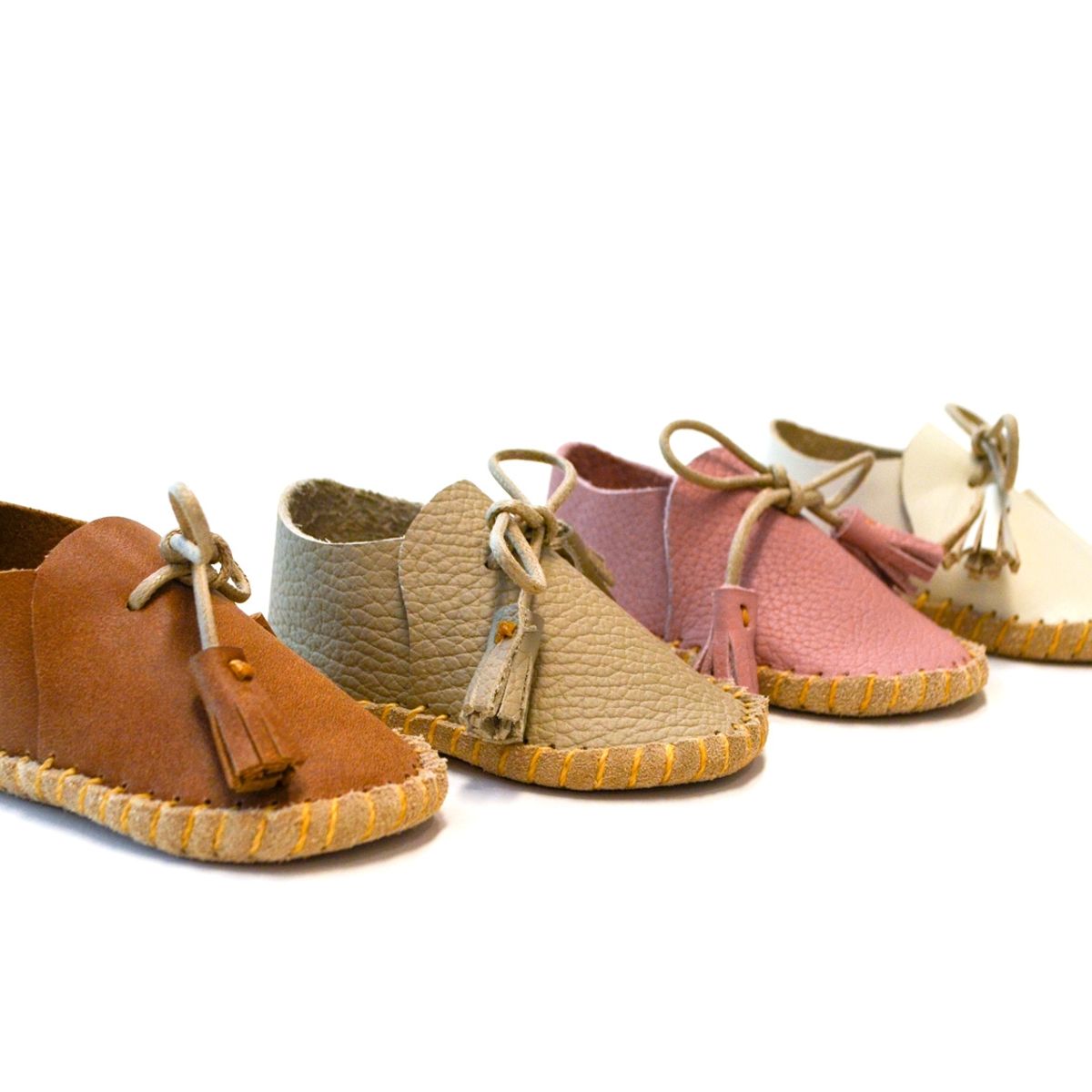 PETITS PIEDS - Zapato para Bebé de 6-9 meses Kit de Fabriacción DIY