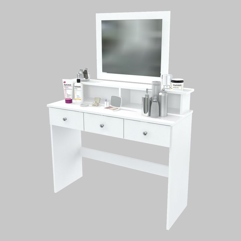 INVAL - Tocador Blanco 885x100x375 cm TC014