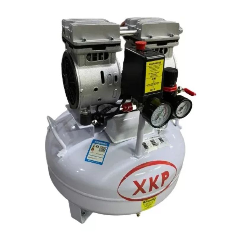 GENERICO - Compresor Silencioso Dental Profesional 25 Litros 600W