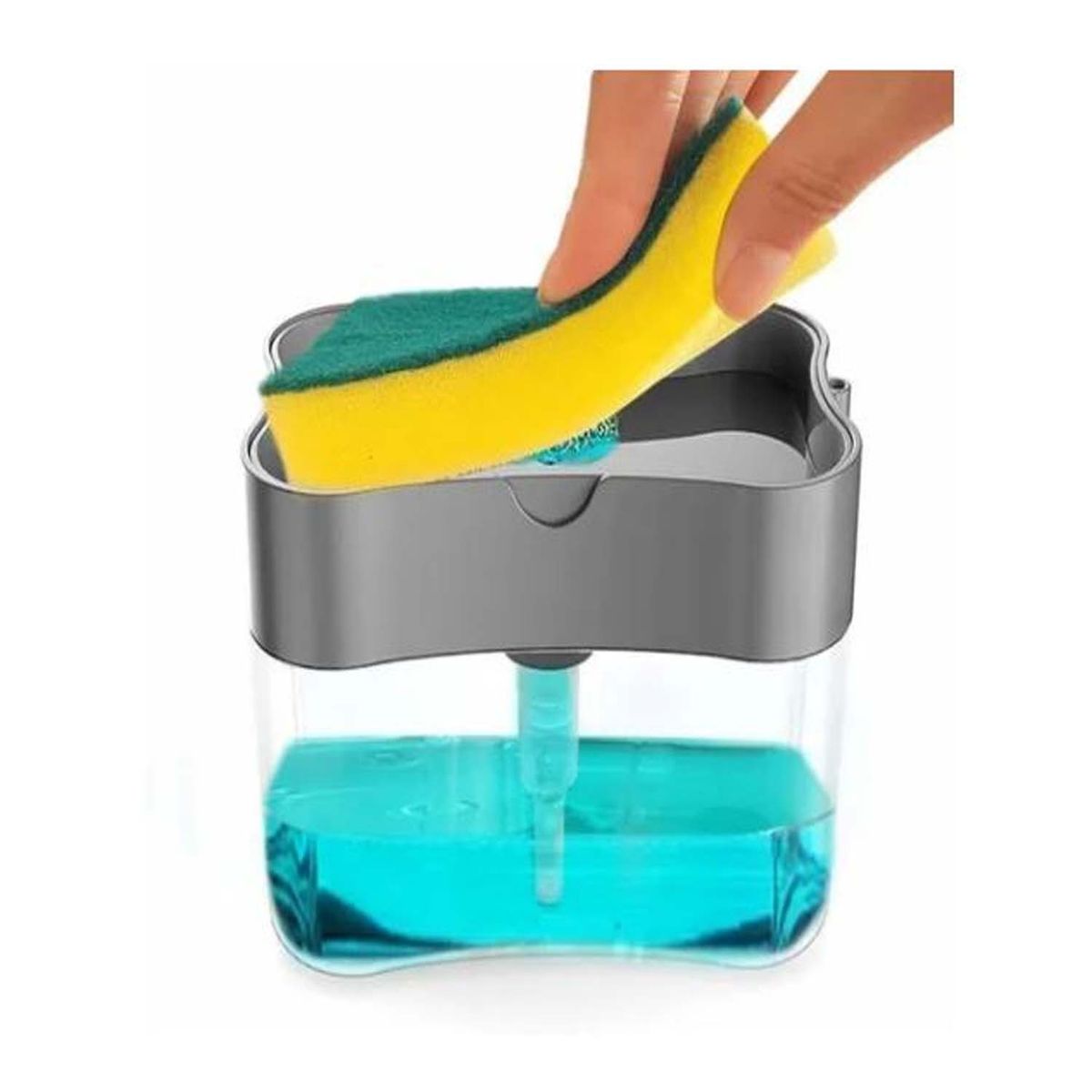 GENERICO - Dispensador Lavaloza Jabon Automático Detergente Esponja