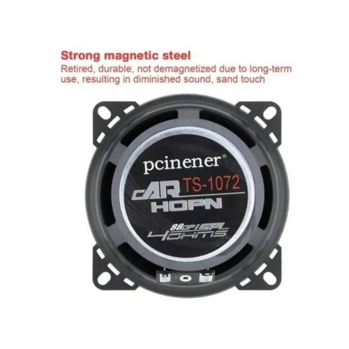 OEM - Parlante para auto 1072 250w de 10 cm