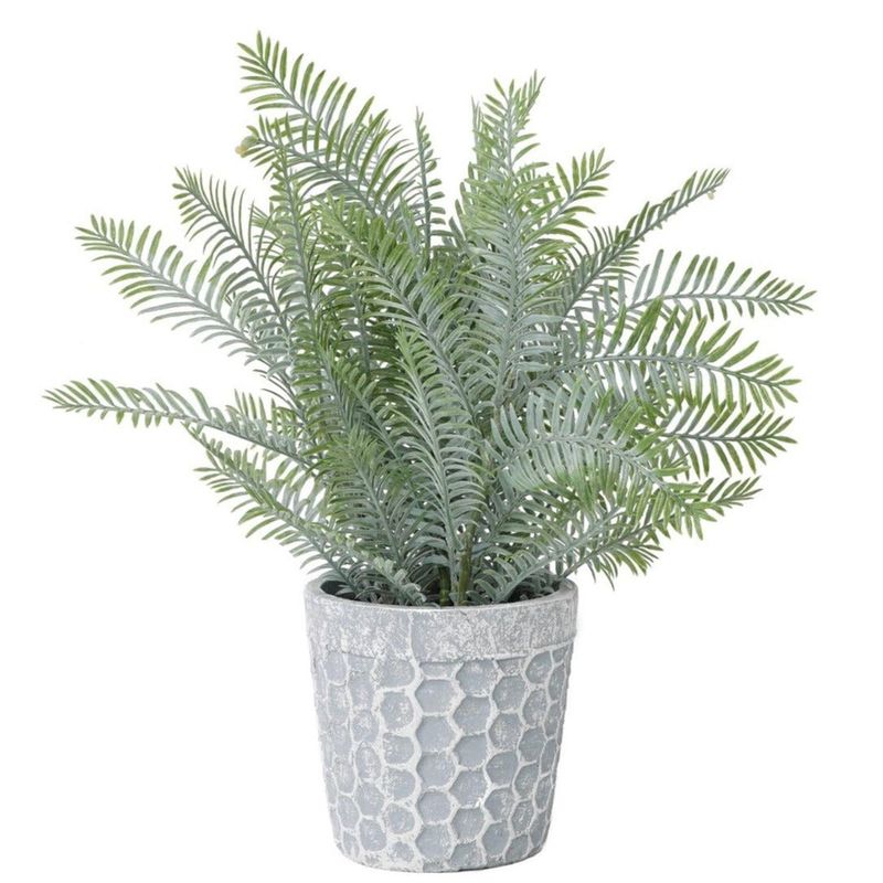 THE GREEN ELEMENT - Planta artificial Lavanda En Macetero 32 Cm