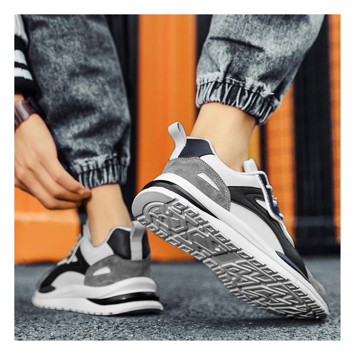 BLWOENS - Zapatillas deportivas para hombres Zapatos