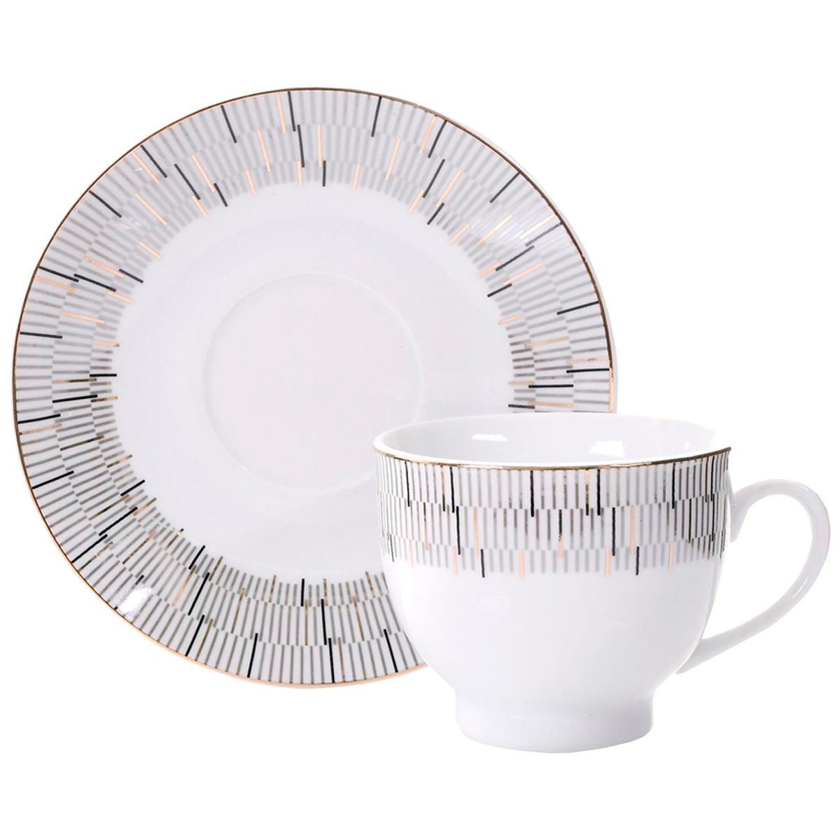 MALLORCA - Juego Tazas Varsovia para Té 12 Piezas