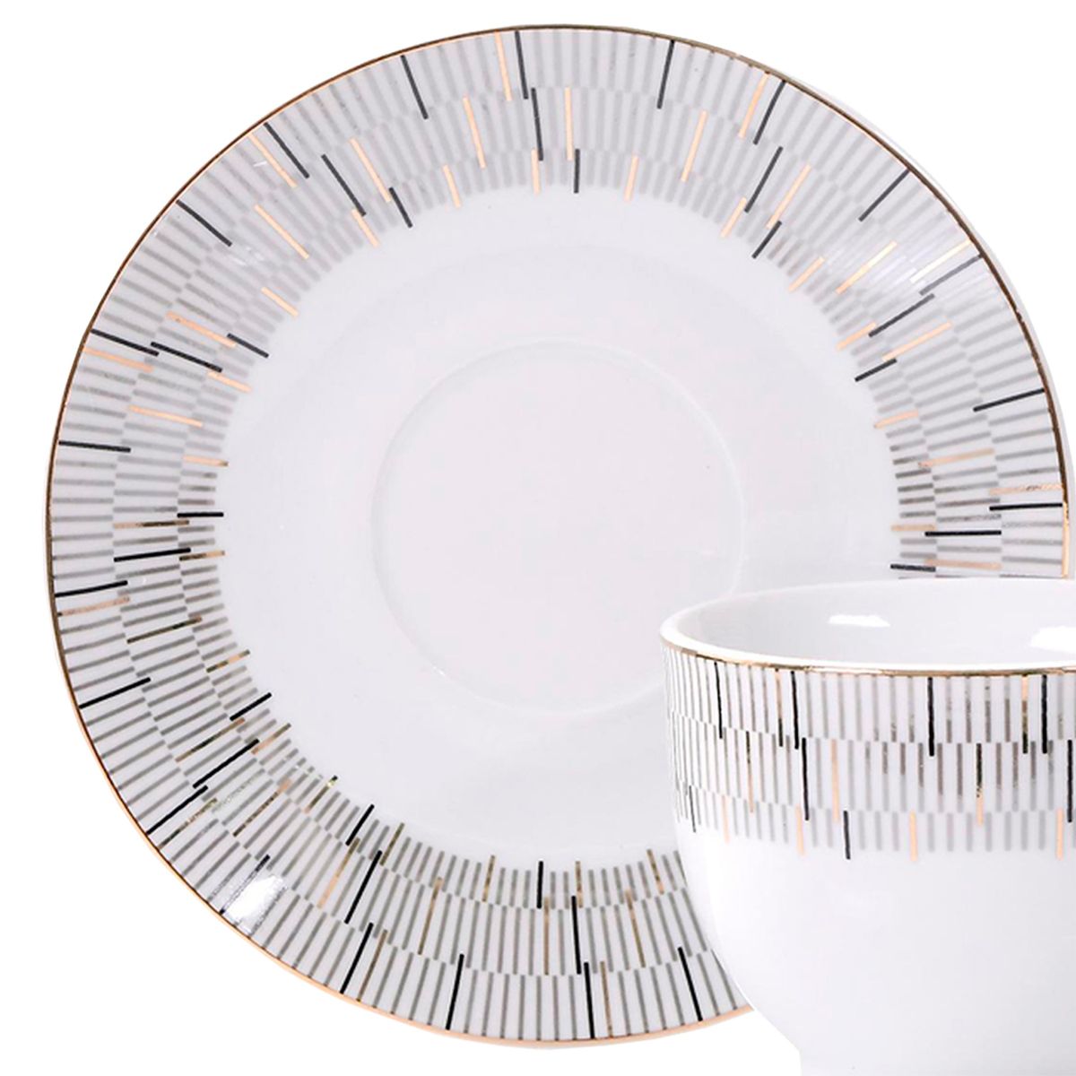 MALLORCA - Juego Tazas Varsovia para Té 12 Piezas