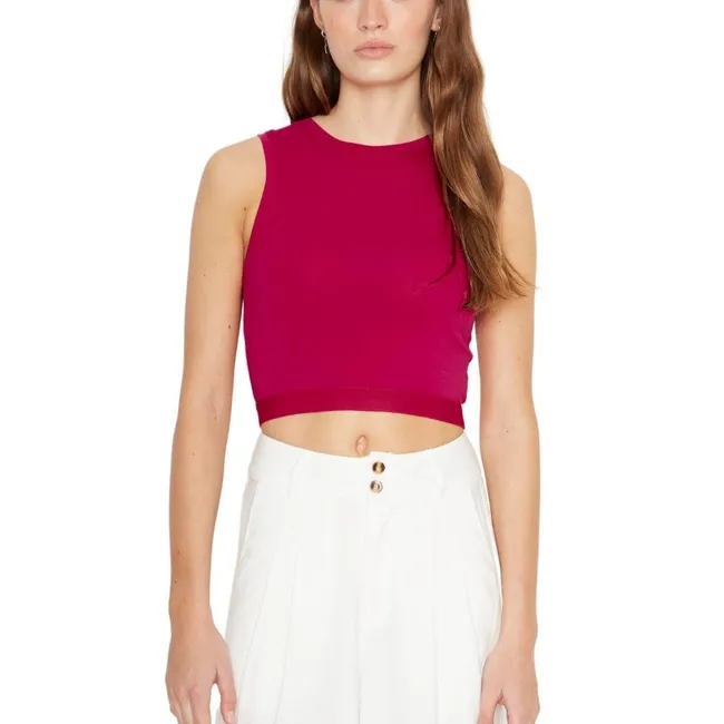 JACINTA TIENDA - Polera Fer II fucsia Jacinta Tienda