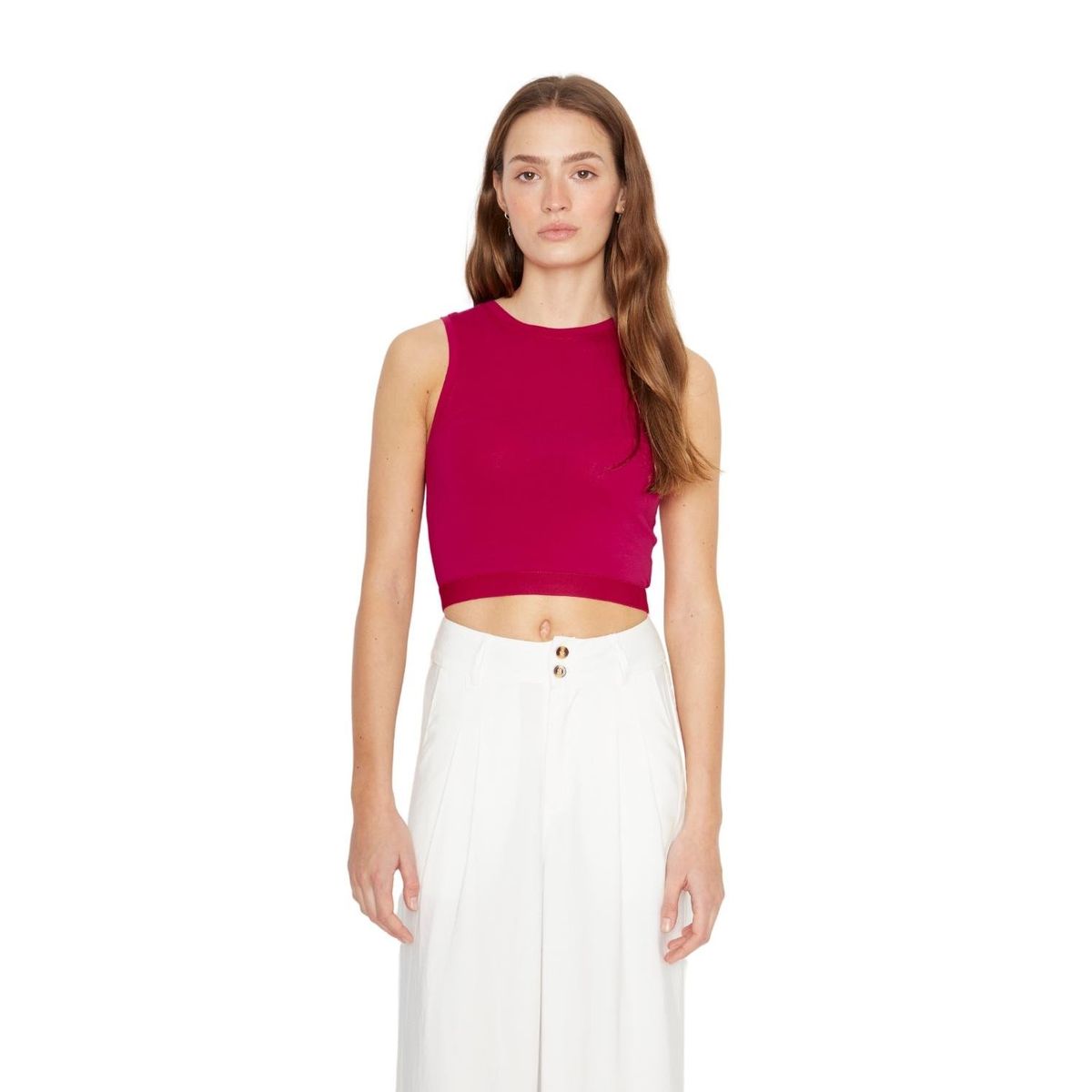JACINTA TIENDA - Polera Fer II fucsia Jacinta Tienda