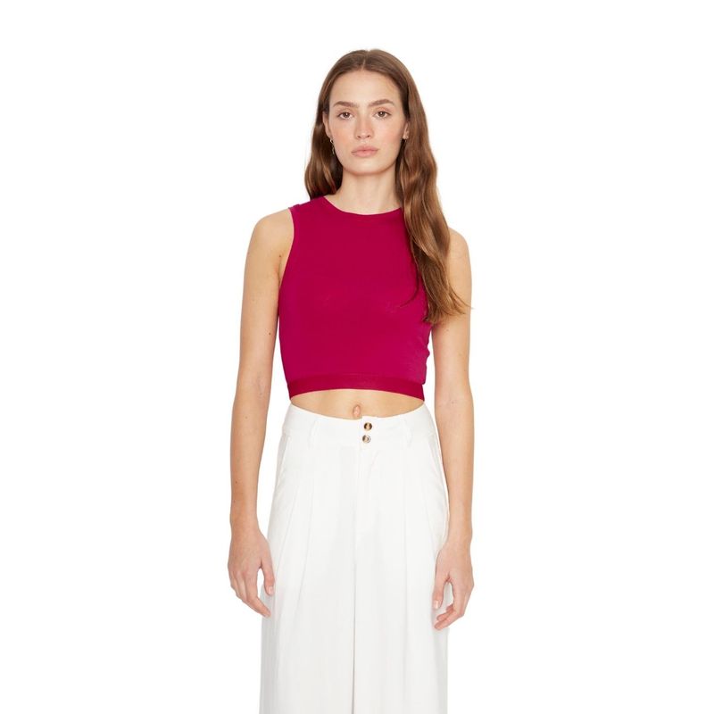 JACINTA TIENDA - Polera Fer II fucsia Jacinta Tienda