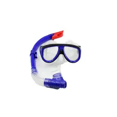 GENERICO - Kit De Buceo Lentes Con Snorkel Color Azul - SC