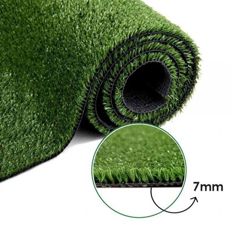 CARPET MART - Pasto Sintético 7 MM 3,75 mts x 6 mts