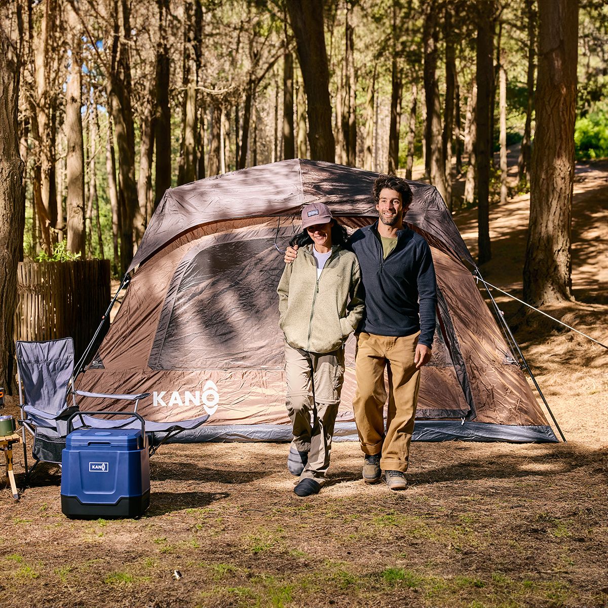 KANO - Carpa Camping Automática Instant 8 Personas Impermeable