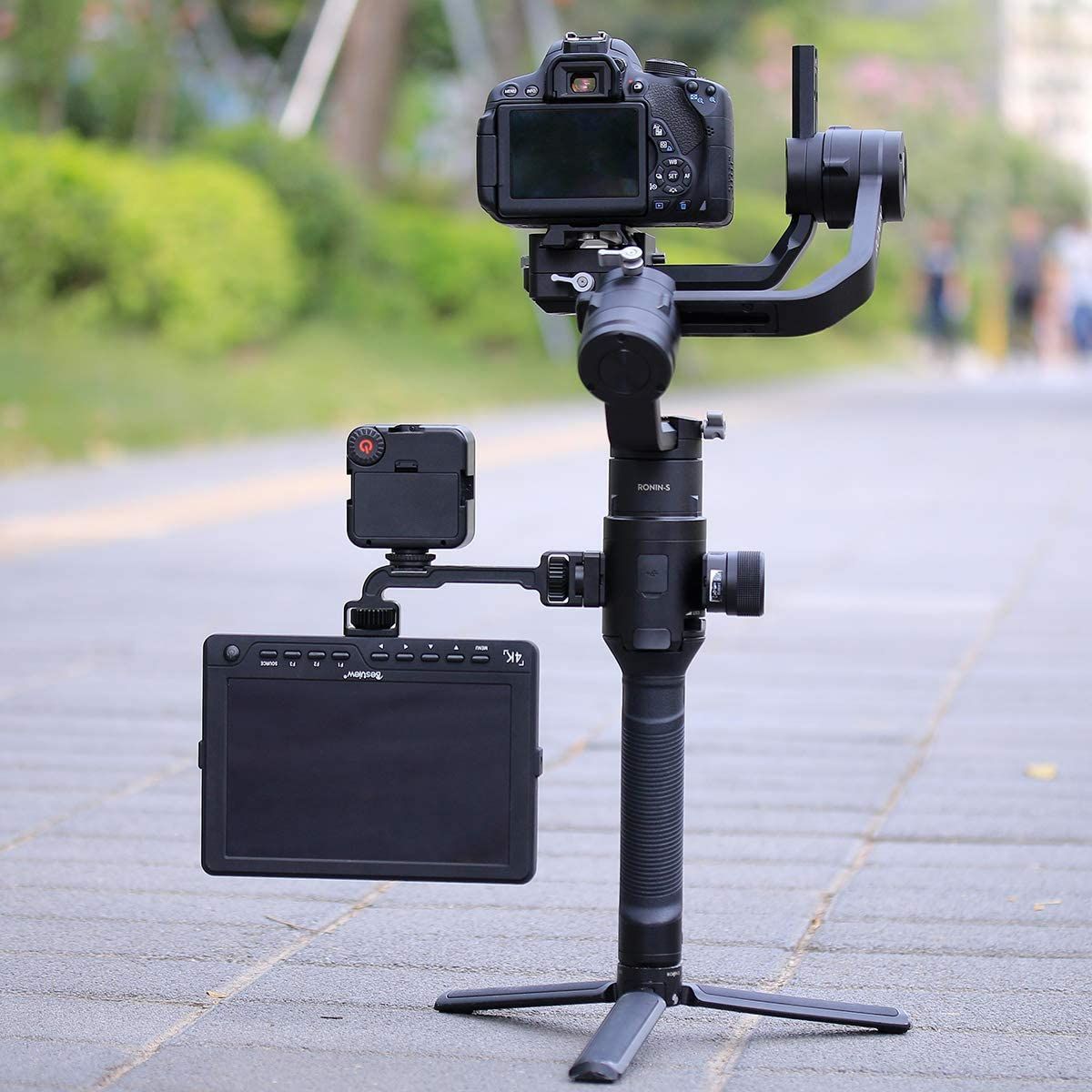 ULANZI - Uurig DH11 Barra de Extensión Para Dji Ronin S con montura