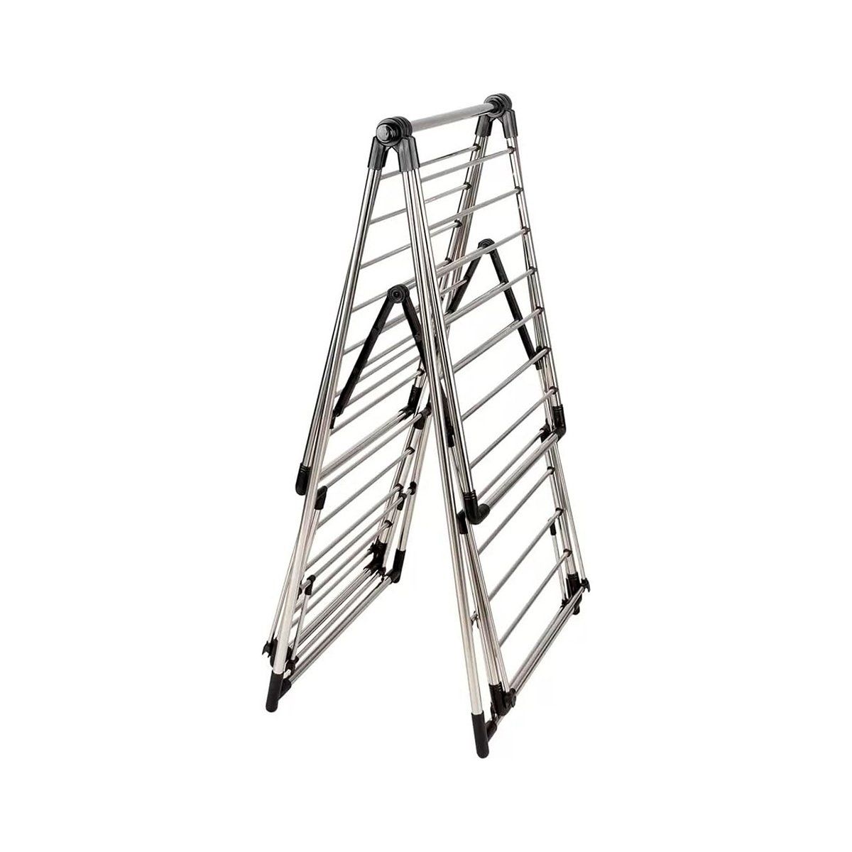 GENERICO - Tendedero plegable 156x61.5x100CM Acero inoxidable Bighouse