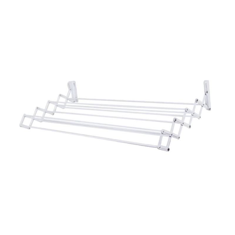 GENERICO - Tendedero de mural extensible para ropa 60x39x12CM Bighouse