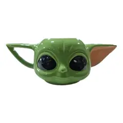 GENERICO - Tazón Taza ceramica 3D Baby Yoda Mandalorian.