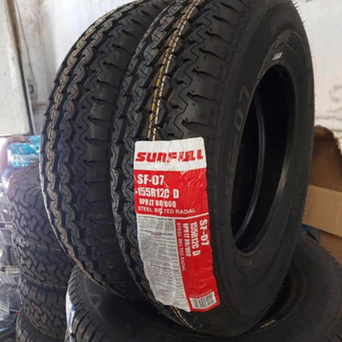 SUNFULL - Neumatico 155 R12c Sunfull Sf-07 8pr 88/86q SUNFULL