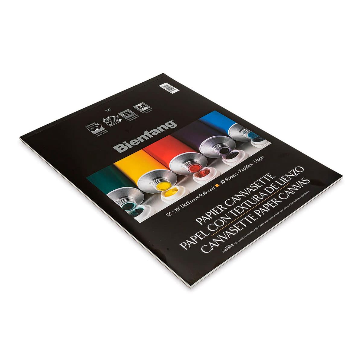 SPEEDBALL - Block Bienfang Canvas Tipo Lienzo 30.4x40.7cm 10hjs