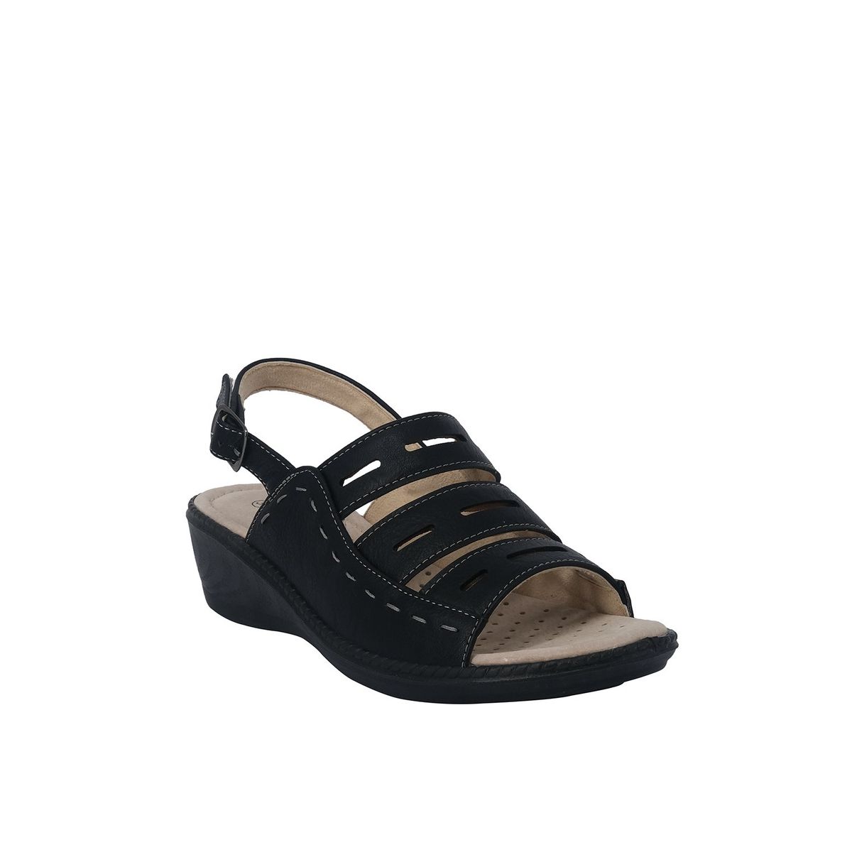 PASSER - Sandalia Mujer Negro Samani Passer