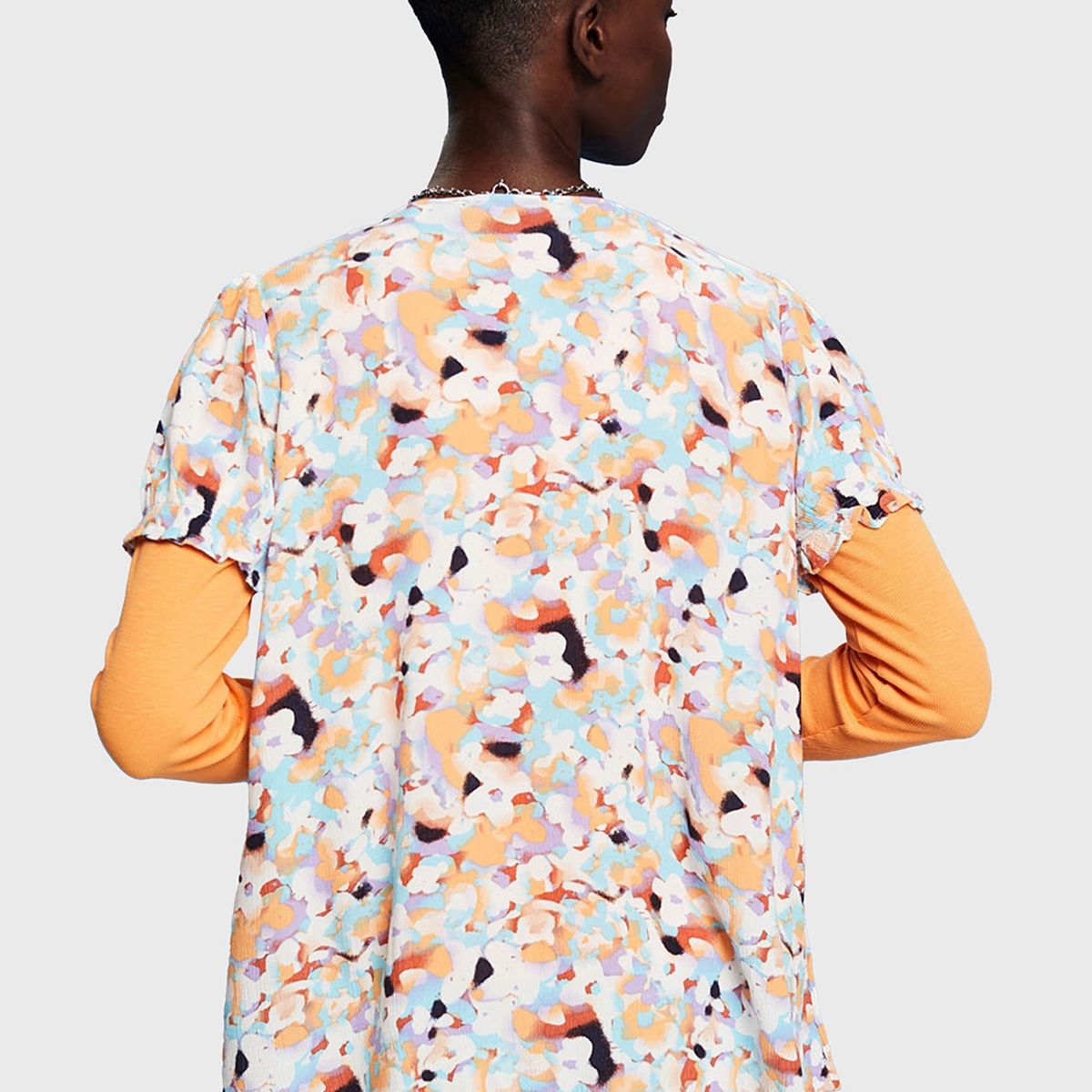 ESPRIT - Blusa Estamapada Hawaiana Manga Corta Mujer Esprit ESPRIT