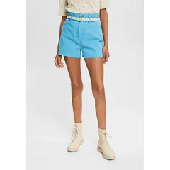 ESPRIT - Short Recortado Tiro Alto Mujer