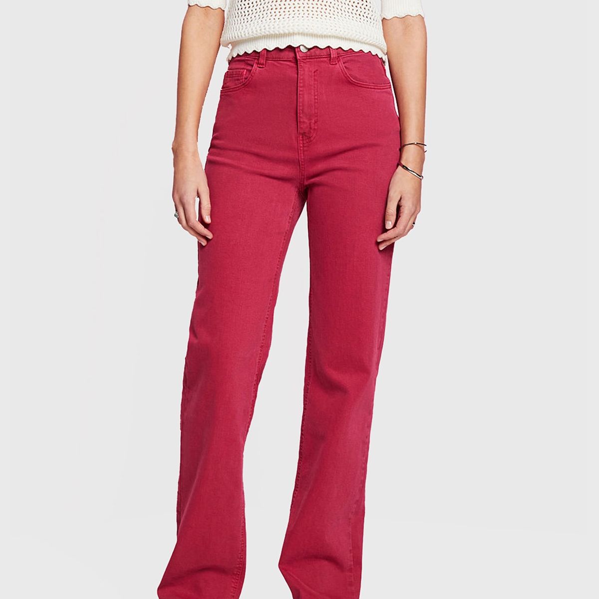 ESPRIT - Pantalón Overside De Tiro Alto Mujer Esprit ESPRIT