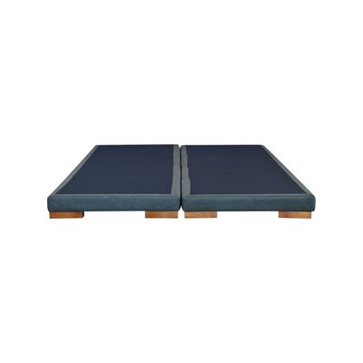 Imagen 2 del producto Base de Cama 2 plazas Dividida 190 cm / 8 cm - Pata 4,5 cm