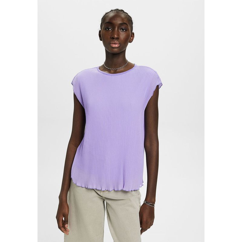 ESPRIT - Polera Plisada Fina Mujer Esprit ESPRIT