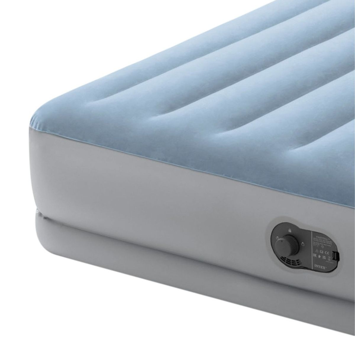 INTEX - Colchón Inflable Eléctrico USB Intex 2 Plazas 152x203x36 Cm Mid-Rise Comfort