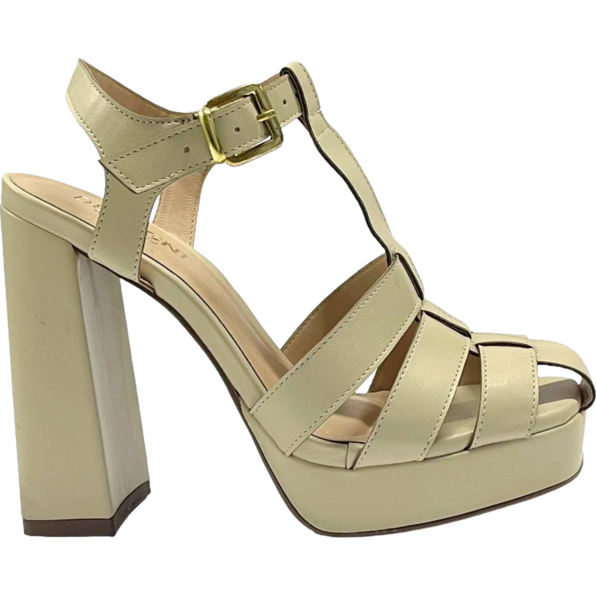 DETOGNI - Sandalia Mujer Beige Luana Detogni DETOGNI