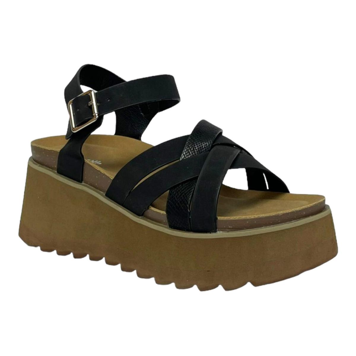 DETOGNI - Sandalia Mujer Negro Paz Detogni DETOGNI