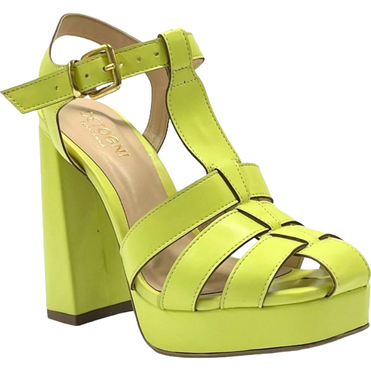 DETOGNI - Sandalia Mujer Verde Luana Detogni DETOGNI