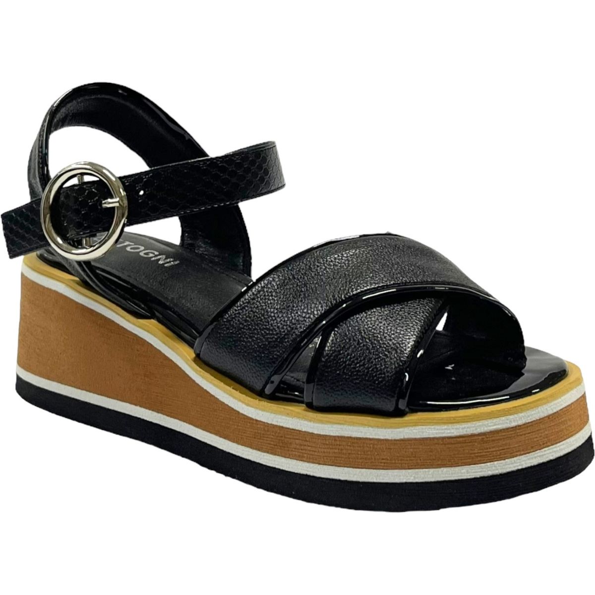 DETOGNI - Sandalia Mujer Negro Gabriela Detogni DETOGNI