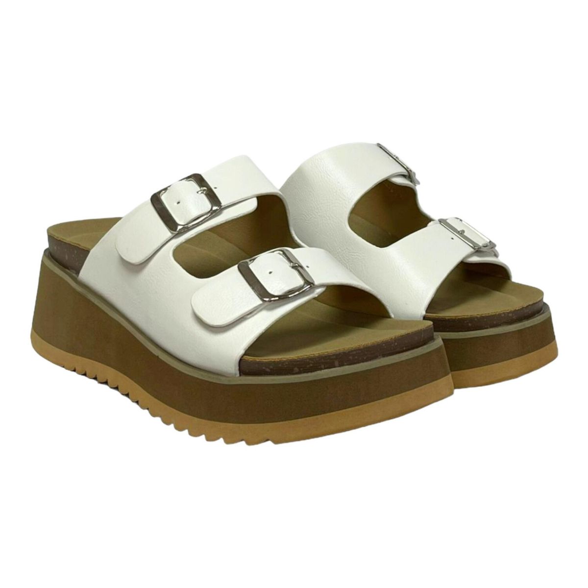 DETOGNI - Sandalia Mujer Blanco Carmen Detogni DETOGNI