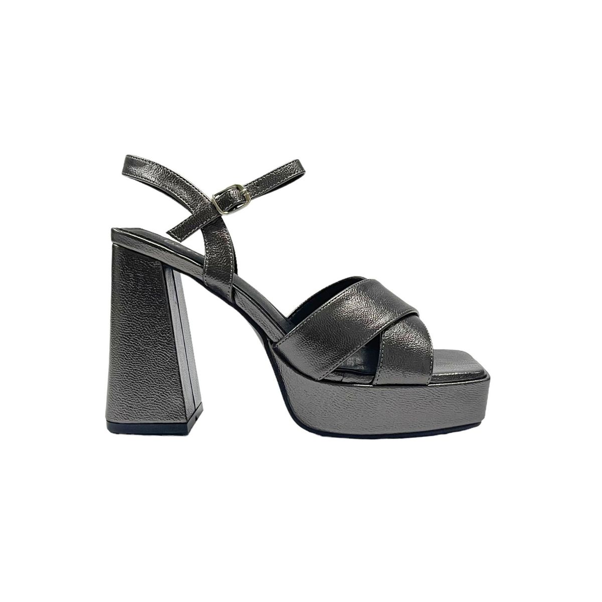 DETOGNI - Sandalia Mujer Grafito Fabiana Detogni DETOGNI