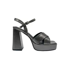 DETOGNI - Sandalia Mujer Grafito Fabiana