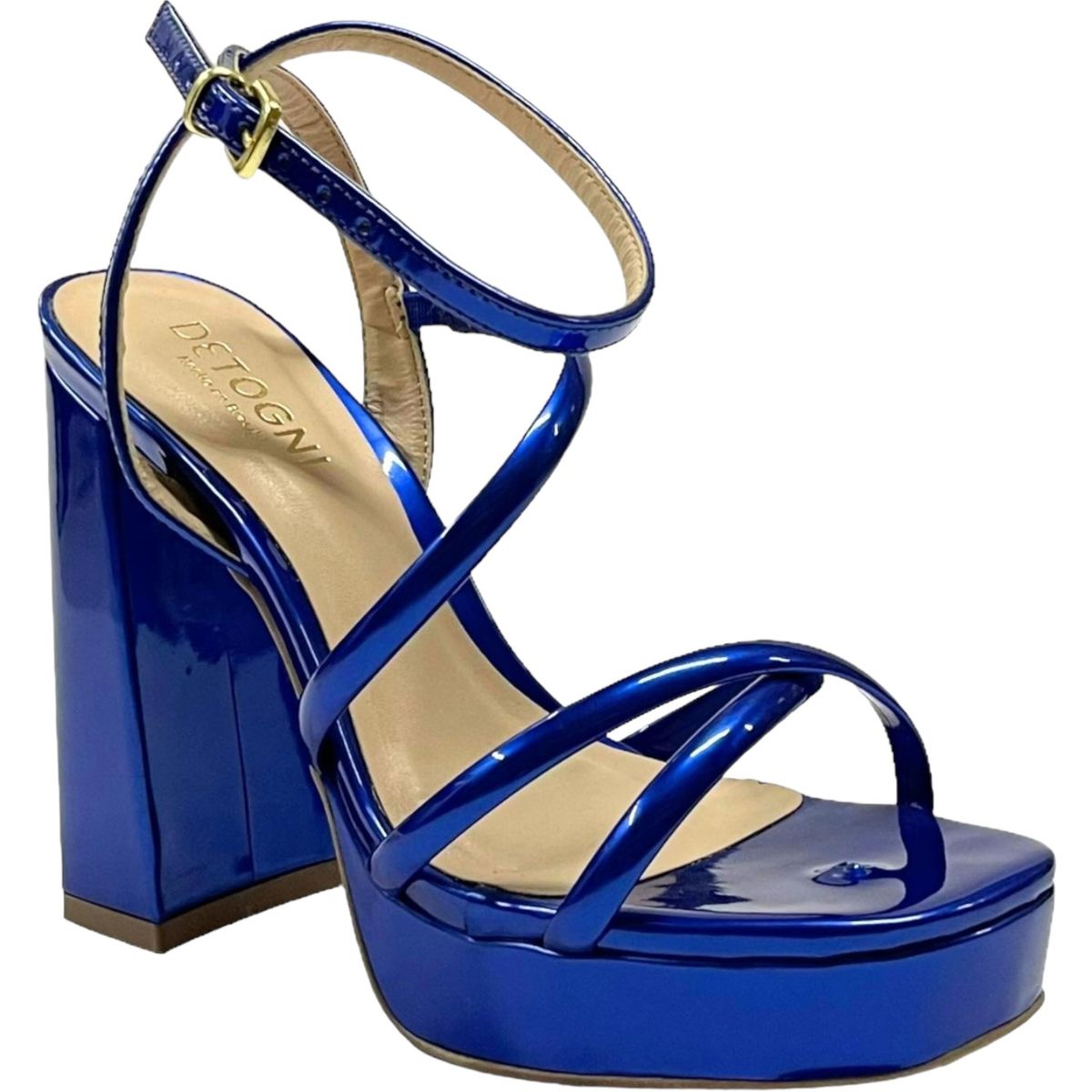 DETOGNI - Sandalia Mujer Azul Gisele Detogni DETOGNI