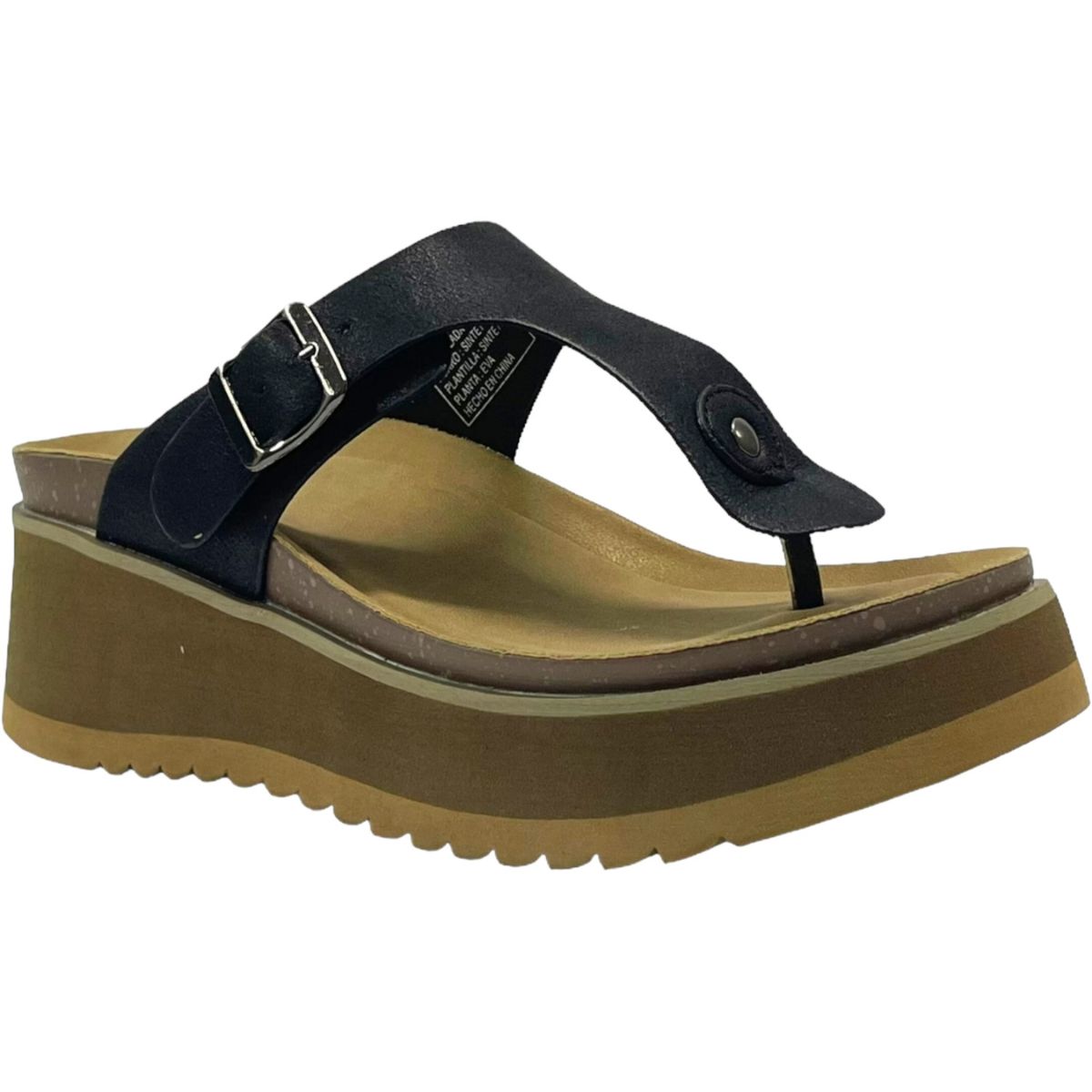 DETOGNI - Sandalia Mujer Negro Claudia Detogni DETOGNI