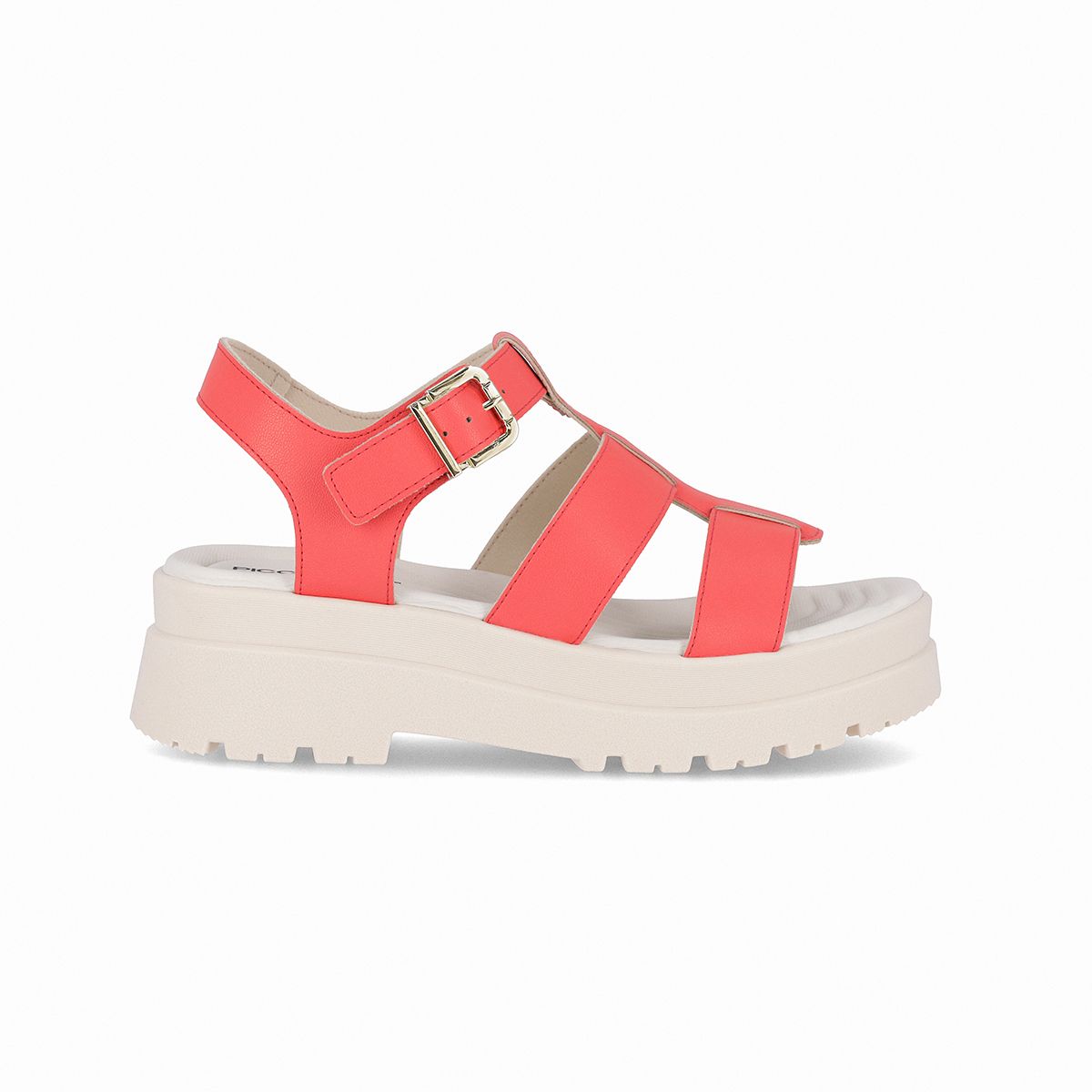 PICCADILLY - Sandalia Mujer Naranja Cláudia Piccadilly