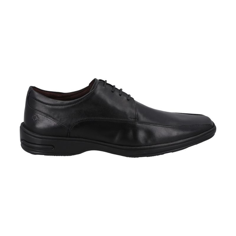 PERLATTO - Zapato Formal Hombre Cuero 35 Negro Perlatto