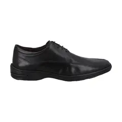 PERLATTO - Zapato Formal Hombre Cuero 35 Negro