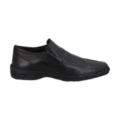 PERLATTO - Zapato Formal Hombre Cuero Negro