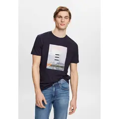 ESPRIT - Polera Estampado City Hombre