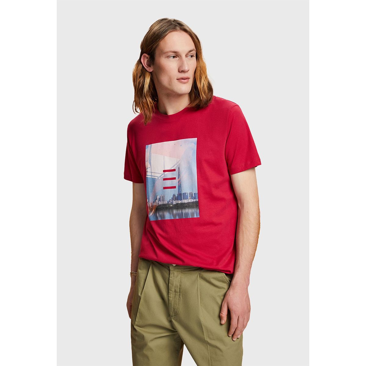 ESPRIT - Polera Estampado City Hombre Esprit ESPRIT