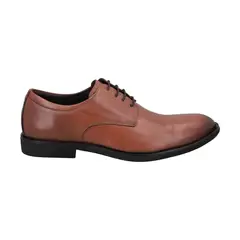 PERLATTO - Zapato Formal Hombre Cuero Marron